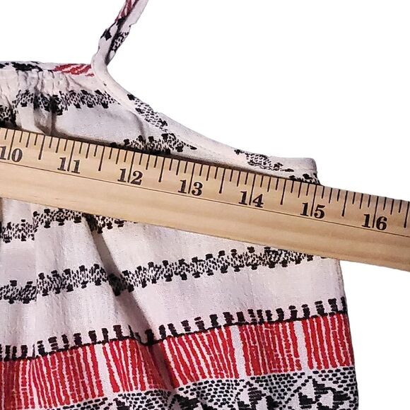 Madewell Sicily Cotton Multicolor Maxi Women's Size XXS DRESS - Picture 10 of 11